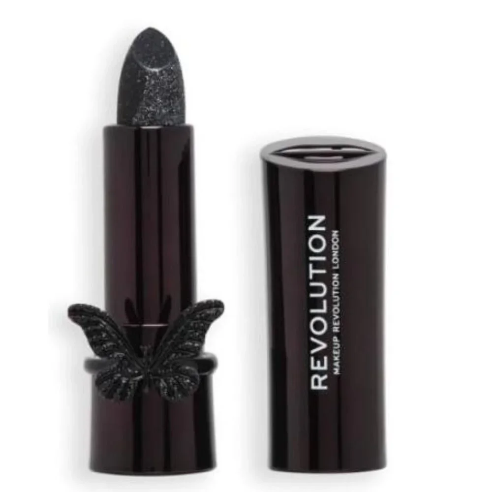 RETIRED Makeup Revolution Enchanted Kiss Lipstick - Black